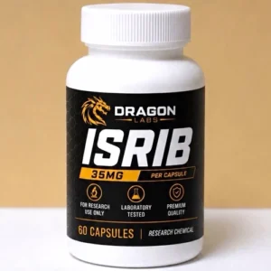 Cápsulas de ISRIB 35mg Dragon Labs - Suporte ao Bem-Estar Cognitivo e Geral