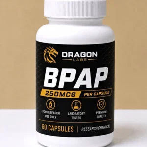 Cápsulas Dragon Labs BPAP 250mcg - Suplemento para Bem-Estar Geral e Vitalidade