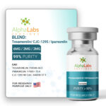 Mistura de Peptídeos Tesamorelin, CJC-1295 No DAC e Ipamorelin 12mg - Qualidade Superior Go Alpha Labs - 2