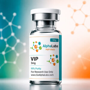 VIP (Peptídeo Vasoativo Intestinal) 5mg - Pesquisa Avançada com Garantia de Qualidade em Laboratório