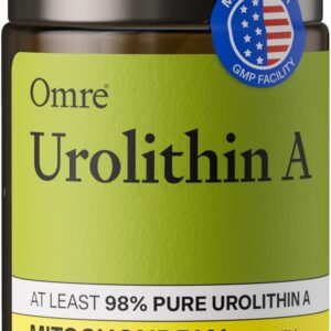 OMRE - Urolithin A 500mg - Suporte para Envelhecimento Saudável e Renovação Celular