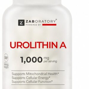 ZAB Urolithin A 1000mg - Suplemento para Saúde Celular e Metabolismo Energético