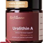 Suplemento Urolithin A 1000mg BioFianne - Suporte Mitochondrial e Vitalidade Diária