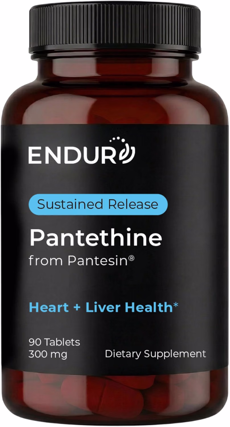 Endurance Pantetina 300mg – Suplemento para Equilíbrio do Colesterol em Liberação Sustentada