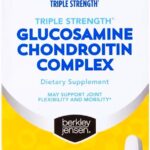Berkley Jensen Glucosamina, Condroitina, MSM e Boswellia - Suporte Articular 2703mg - 200 Tabletes - 5