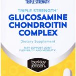 Berkley Jensen Glucosamina, Condroitina, MSM e Boswellia - Suporte Articular 2703mg - 200 Tabletes