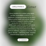 OMRE - Urolithin A 500mg - Suporte para Envelhecimento Saudável e Renovação Celular - 4