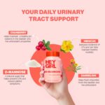 Hey Girl D-Mannose 1000mg - Suplemento Natural para Saúde do Trato Urinário e alívio de Cistite - 5