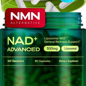 Cata-Kor Liposomal NAD com Resveratrol - Suplemento Avançado para Energia Celular e Função Mitocondrial