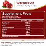 Suplemento de Urolithin A Estella Organics - Aumente sua Energia e Vitalidade com 300 Softgels - 7