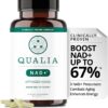 Qualia NAD+ - Suplemento para Aumento de Energia e Envelhecimento Saudável com Nicotinamida Ribosídeo