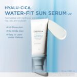 SKIN1004 Hyalu-Cica Water-Fit Sun Serum UV - Protetor Solar FPS 50 com Textura Leve e Hidratante - 2