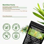 Pó de Pólen de Pinheiro - Extrato 10:1, 6 Onças - Vegan e Natural para Vitalidade e Bem-Estar - 6