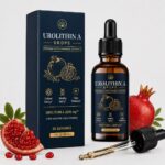 Urolithin A com Extrato de Romã - Suplemento Líquido Antioxidante e Anti-idade