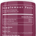 Suplemento de Placenta de Carne Bovina Ancestral Supplements - Equilíbrio Hormonal e Vitalidade Feminina - 2