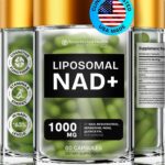 Suplemento Lipossomal de NAD+ 500mg com Resveratrol - Energia Celular e Vitalidade Diária