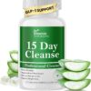 15 Day Gut Cleanse Dr Vitamin Solutions – Limpeza Intestinal 15 Dias e Alívio de Inchaço e Constipação