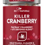 Cranberry Pills para Mulheres - Mistura de Defesa UTI com 60 Cápsulas Rápidas