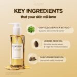 Óleo de Limpeza SKIN1004 Madagascar Centella 200ml - Removedor Suave de Maquiagem e Impurezas - 6