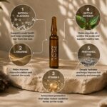 Sérum de Crescimento Capilar Placenta Hair Growth Serum - Tratamento Anti Queda 12x10ml - 5