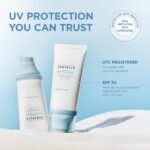 SKIN1004 Hyalu-Cica Water-Fit Sun Serum UV - Protetor Solar FPS 50 com Textura Leve e Hidratante - 3