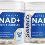 Suplemento de NAD para Homens - Aumento de Energia Celular e Saúde Prostata com Resveratrol e CoQ10 - 11