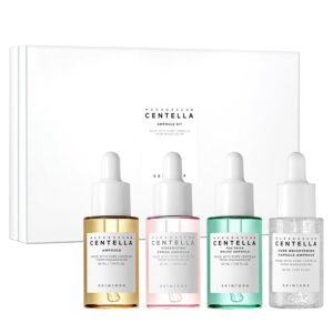 Kit de Ampolas Madagascar Centella SKIN1004 - Cuidado Suavizante para Pele Sensível e Hidratante