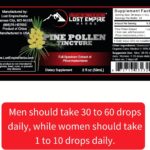 Extrato de Pólen de Pinho - Tintura Líquida Natural para Aumento de Testosterona e Vitalidade Masculina - 7