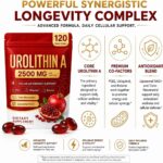 Suplemento Urolithin A 2500mg com NAD+ - Fórmula de Longevidade e Energia - 2