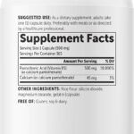 Ácido Pantotênico Micro Ingredients 500mg - Suplemento de Vitamina B5 para Energia e Saúde Metabólica - 9