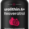 Urolithin A+ NutraChamps - Suplemento Avançado para Vitalidade e Longevidade com Resveratrol e Pomegranate