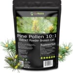 Pó de Pólen de Pinheiro - Extrato 10:1, 6 Onças - Vegan e Natural para Vitalidade e Bem-Estar - 7