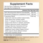 NatureBell NAD+ 11 em 1 Complexo 1.500 mg - Suplemento Vegano com Resveratrol e CoQ10 - 2