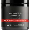 Toniiq Urolithin A 500mg Complex — NMN, Romã e PHGG | 90 Cápsulas