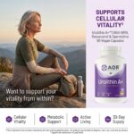 AOR Urolithin A+ com NMN e Resveratrol - Fórmula Avançada para Longevidade e Vitalidade - 2