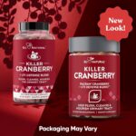 Cranberry Pills para Mulheres - Mistura de Defesa UTI com 60 Cápsulas Rápidas - 2