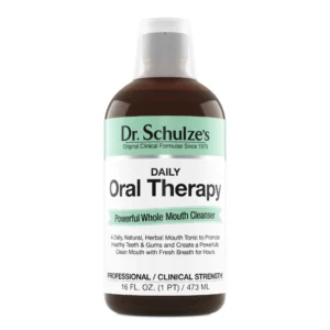 Terapia Oral Diária Herbdoc 16 oz - Enxaguante Bucal Refrescante e Fortalecedor para Saúde Oral