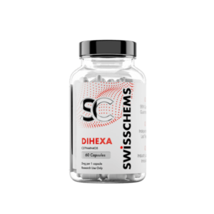 Dihexa 5mg - Suplemento Cognitivo com 60 Cápsulas para Aumento da Função Cerebral