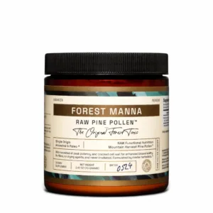 Pó de Pinho Cru Forest Manna 100g - Alimento Funcional para Vitalidade e Nutrição Adaptogênica - 70-grams