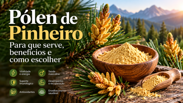 Pólen de Pinheiro: Para Que Serve, Benefícios e Como Escolher 2 Pólen de Pinheiro: Para Que Serve, Benefícios e Como Escolher
