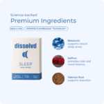 Dissolvd Sleep 30 Dias - Tiras para Relaxar e Dormir Melhor Naturalmente - 4