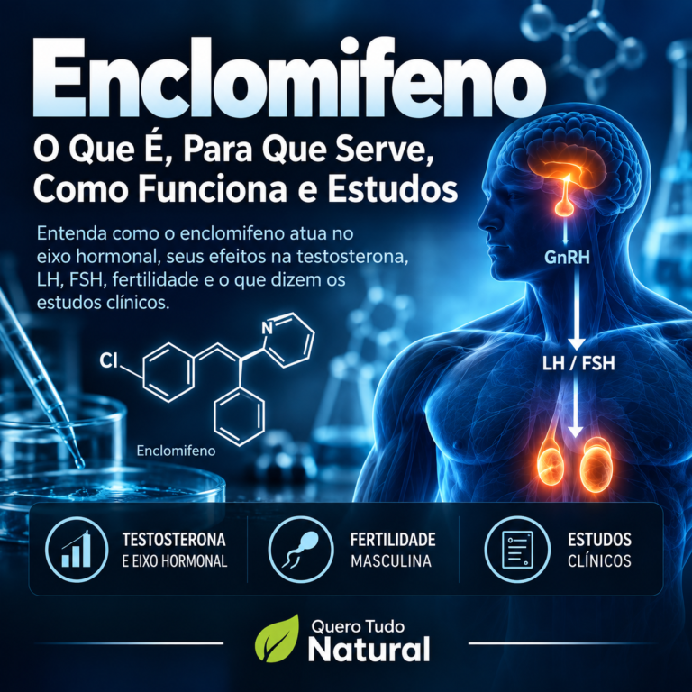 Enclomifeno: O Que É, Para Que Serve, Como Funciona e Estudos
