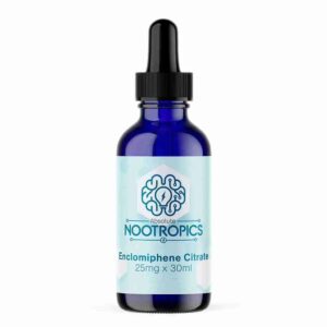 Citrato de Enclomifeno 25mg - Aumento da Testosterona e Preservação da Contagem de Espermatozoides | Absolute Nootropics