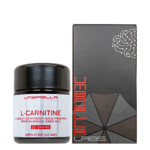 Pó de L-Carnitina Umbrella Labs 20 Gramas - Suporte Energético e Metabólico para Pesquisa
