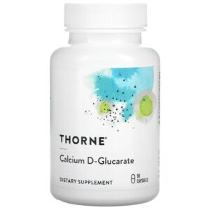 Calcium D-Glucarate – Thorne – 500 mg, 90 Cápsulas