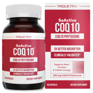 SoActive CoQ10 Fitossoma – Triquetra Health – 250 mg, 60 Cápsulas